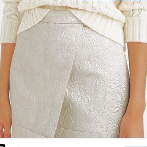 J. Crew Origami Wrap Skirt